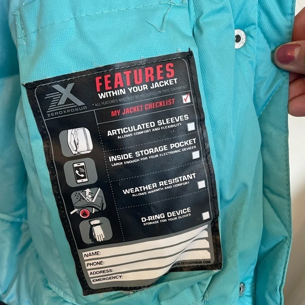 ZeroXposur Girls Ski Jacket